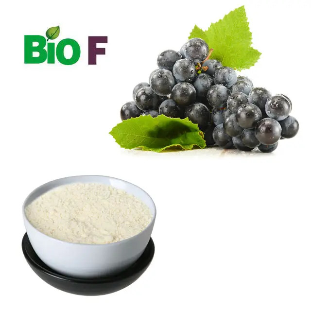 Grape Seed Extract Pterostilbene Powder Natural Grape Skin Extract Powder
